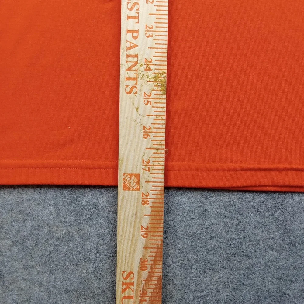 Under‎ Armour Shirt Mens Medium Orange HeatGear Raglan Short Sleeve Athletic Top